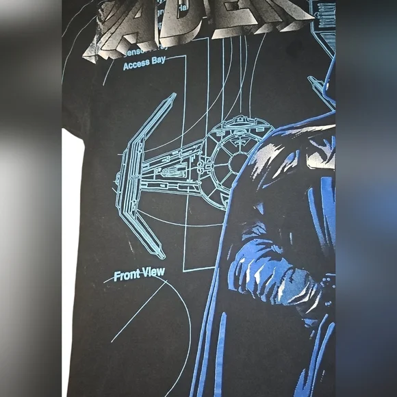 Vintage 1996 Jerzees Star Wars Lord Vader Shirt size XL - Picture 3 of 3